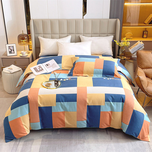 纯棉被套单件加厚磨毛100全棉180x220x240单双人学生150x2Y00x230