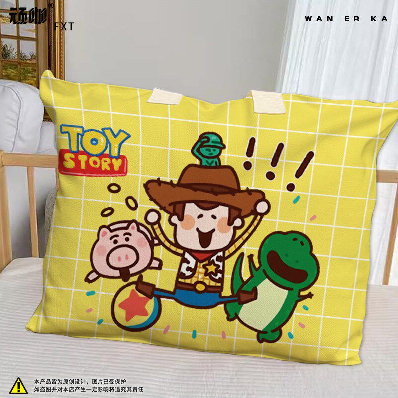 小学生午睡被褥包玩具总动员被褥包加厚幼儿园被子收纳袋定制名字