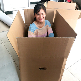 纸箱定做定制小批量彩色印刷LOGO水果礼盒包装箱订做特大正方形