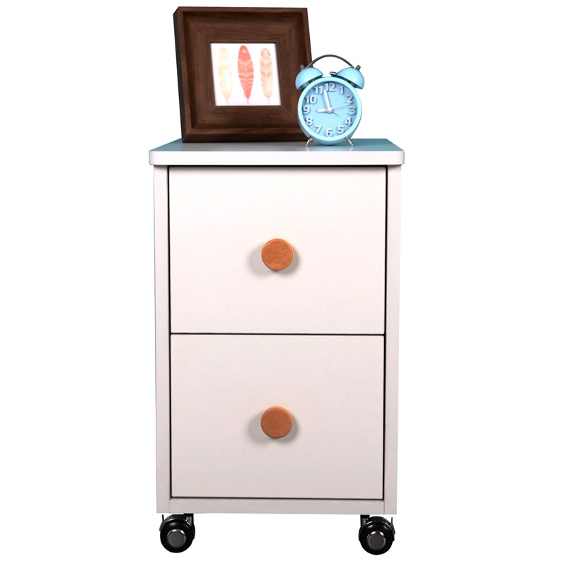 免安装滑轮床头柜小型迷你窄缝床边柜儿童小柜超窄定制20/30/40cm