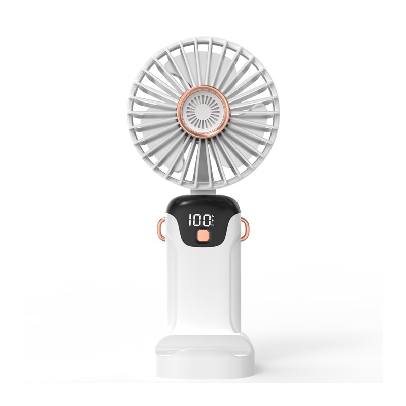 新款手持迷你静音小风扇桌面小电风扇便携式手持风扇支持logo礼品