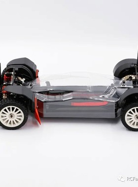 新款LC RACING拉力车架KIT遥控电动模型车PTG-2R四驱1/10越野包邮