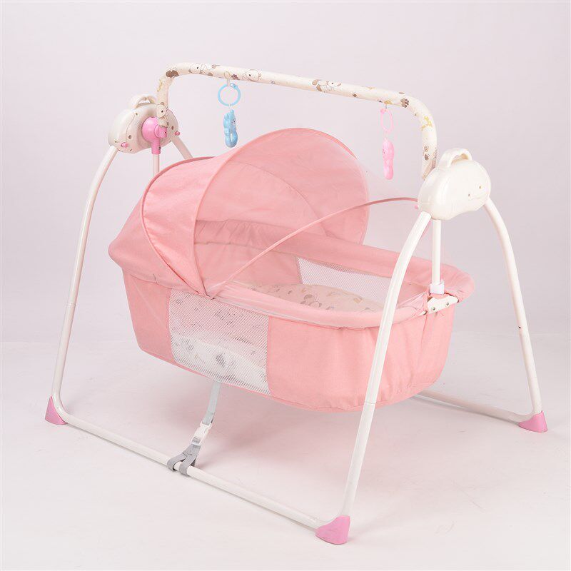 婴儿电动摇篮床哄娃神器新生幼儿哄睡摇篮安抚摇床宝宝摇椅自动睡