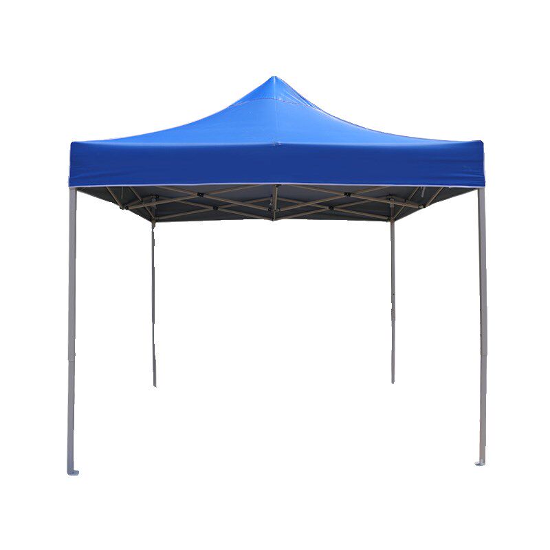 户外广告四脚帐篷伞折叠雨棚伸缩式遮阳棚雨篷摆摊用四角大伞围布