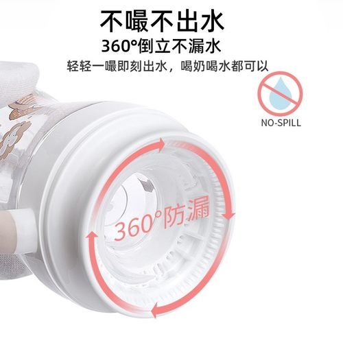 宝宝嘬口杯学饮杯牛奶杯儿童饮水杯喝水喝奶直饮吸管杯家用鸭嘴杯