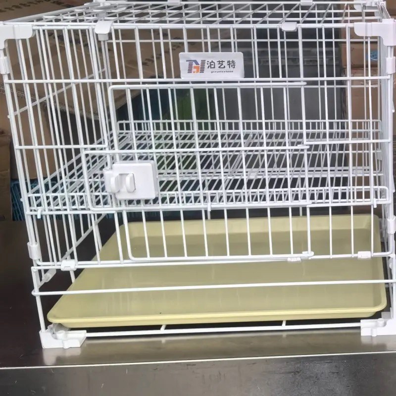 【泊艺特方刚】咬不坏实心狗笼中小型犬家用狗笼DIY多功能折叠笼