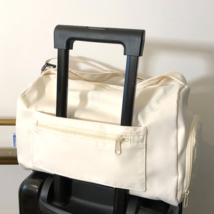 可挂套放在行李箱拉杆上的附加收纳包挂包提包手提小旅行袋男背包