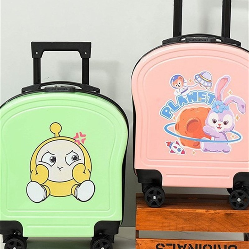 18寸儿童行李箱拉杆箱20寸登A机箱可印logo行李箱可坐旅行箱