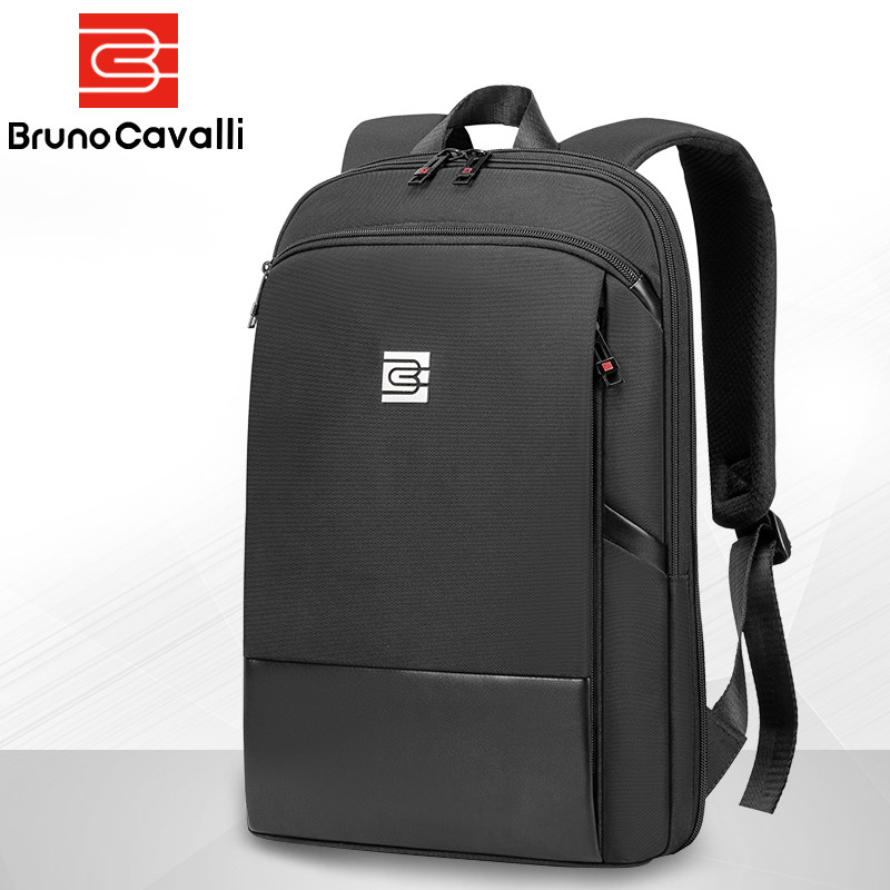 背包男双肩包2021新款轻薄商务电脑包出差旅行包简约大学生书包男