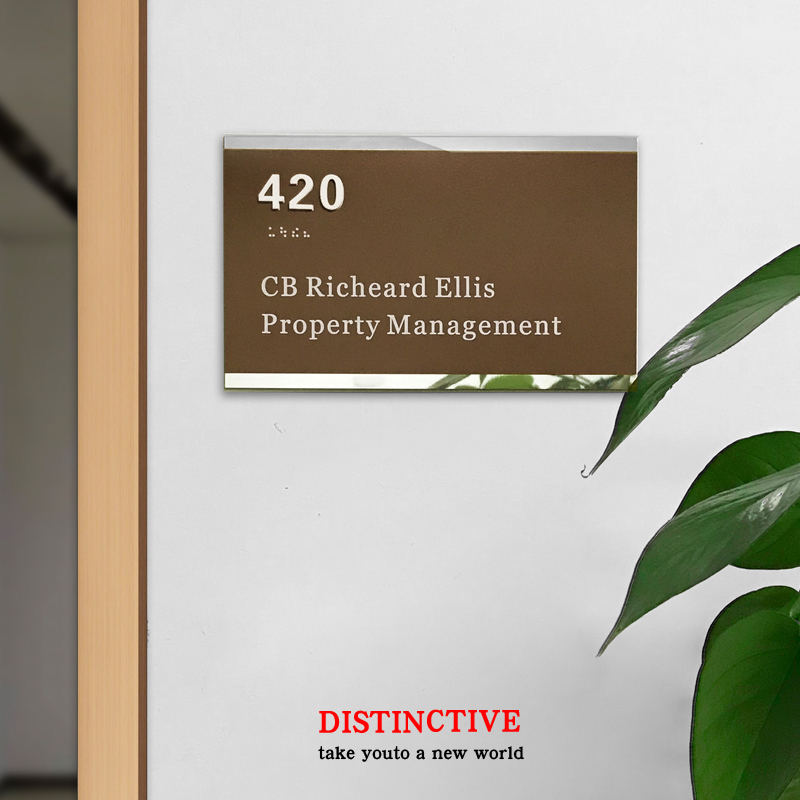 办公室门牌定制部门提示牌可更换科室牌公司门牌号设计指示牌