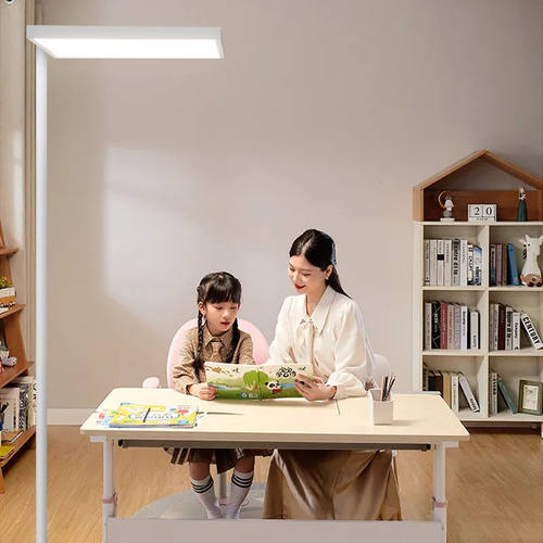 全光谱落地台灯护眼学习专用儿童书房阅读灯写作业书桌立式钢琴灯