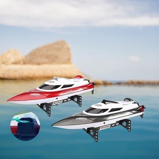 新款遥控船拉网一键脱钩拉绳高速快艇无刷比赛竞技船远距离放网船
