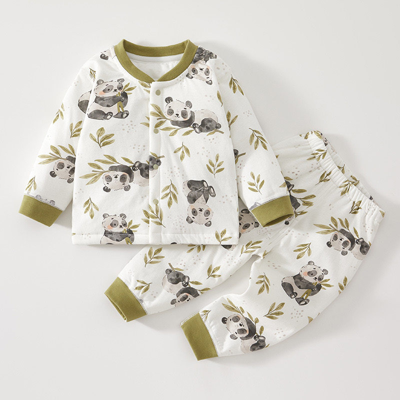 秋冬婴儿夹棉保暖套装男女宝宝内衣套装加棉内衣儿童保暖内衣套装,童装/婴儿装/亲子装,内衣套装,淘宝优惠券,粉丝福利购,淘宝优惠卷