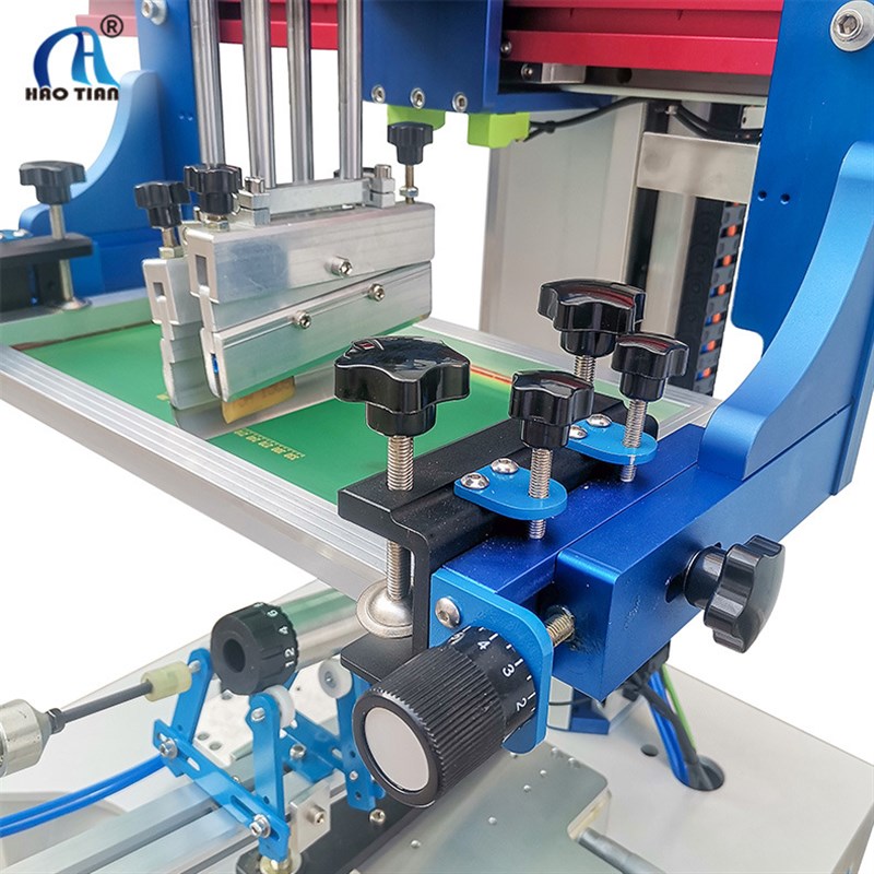 全自动曲面丝印机丝网印刷机奶茶杯玻璃瓶圆定位丝印机单色印刷机