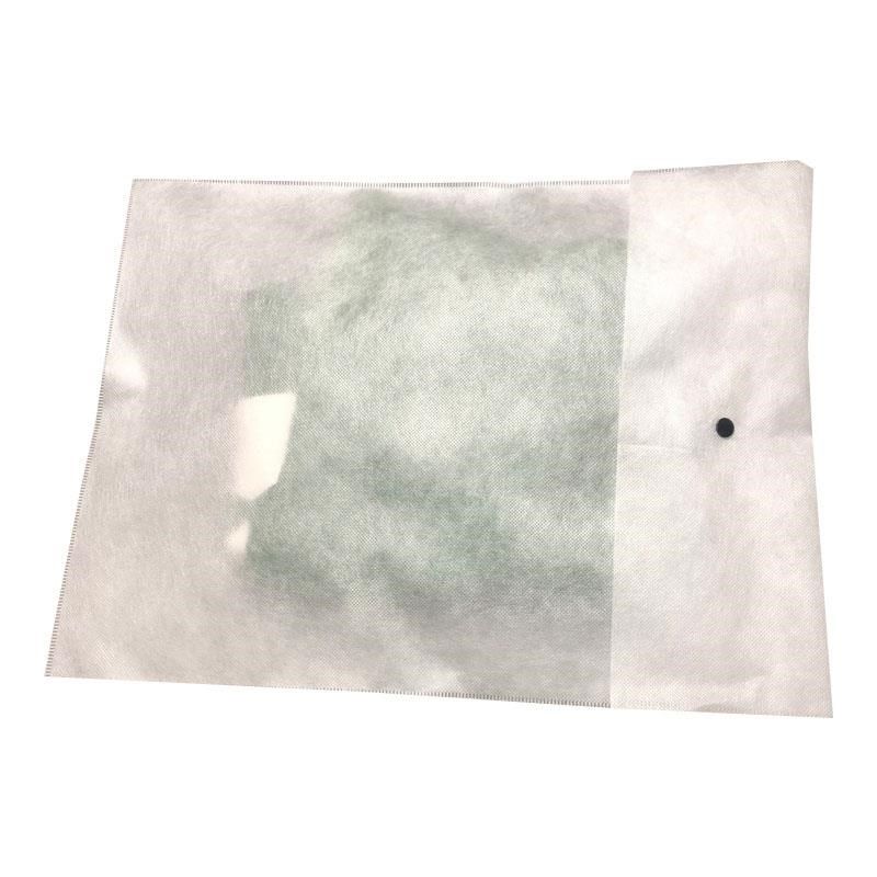 无纺布服装暗扣包装袋定做暗扣袋T恤高档纽扣服装封口袋鞋袋鞋套