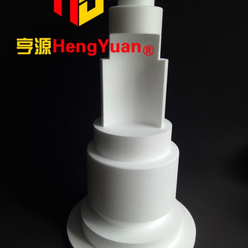 泡沫假体蛋糕模型歌剧院 翻糖模具 裱花练习烘焙胚子 甜品台装饰