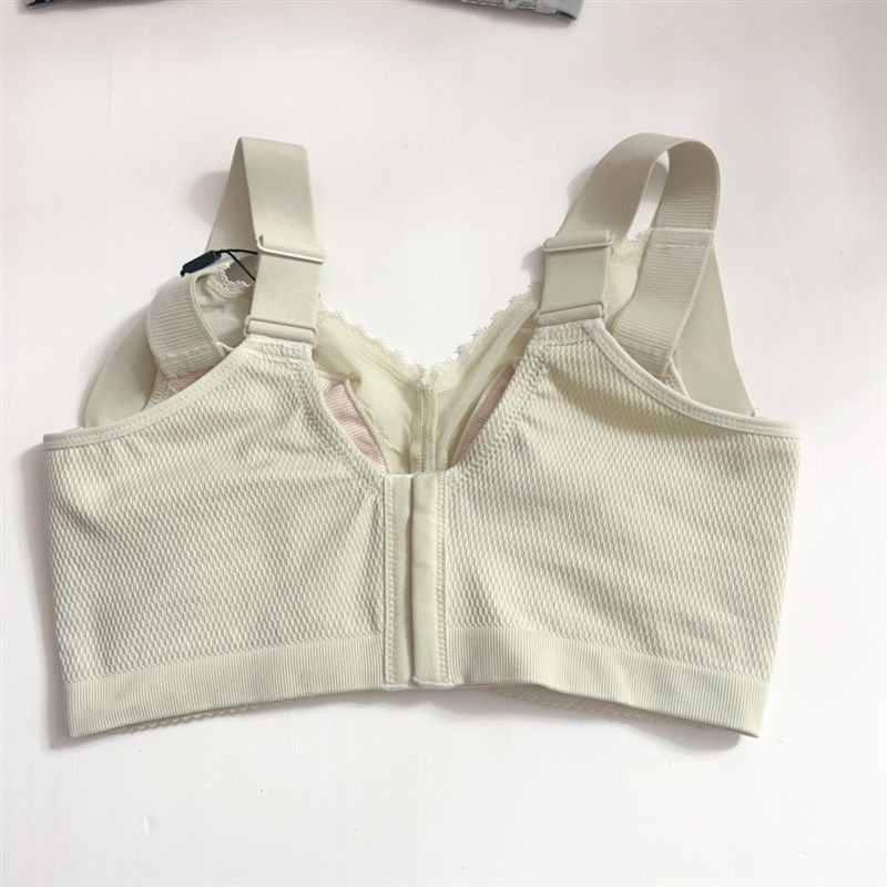 2024秋冬新款大胸显小调整型文胸全罩超薄杯软钢圈五排扣侧收内衣