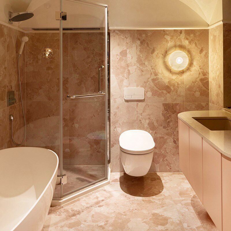 新粉红色水磨石砖厨房浴室墙砖地砖房屋连锁店艺术砖600X1200