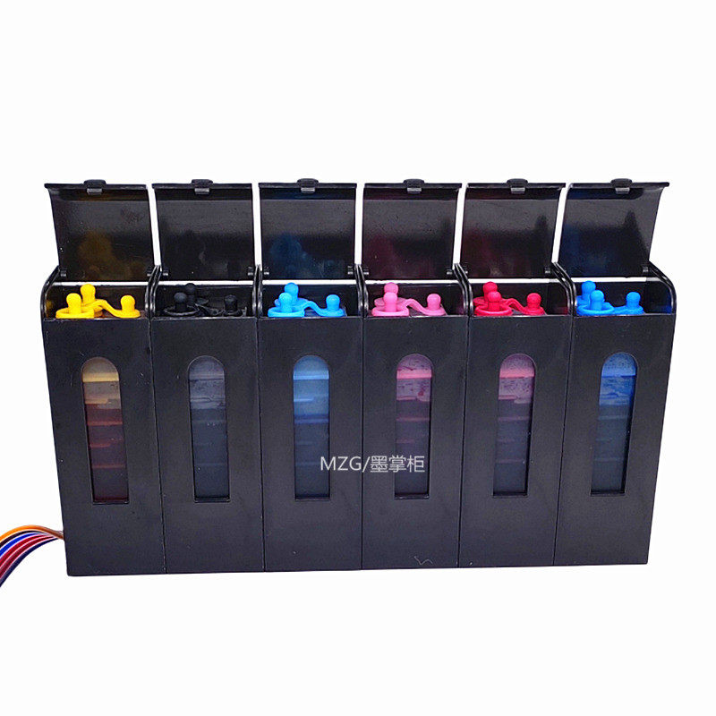 适用爱普生R270 290 R330 T50 1390 1430 1500W防回流连供墨盒6色