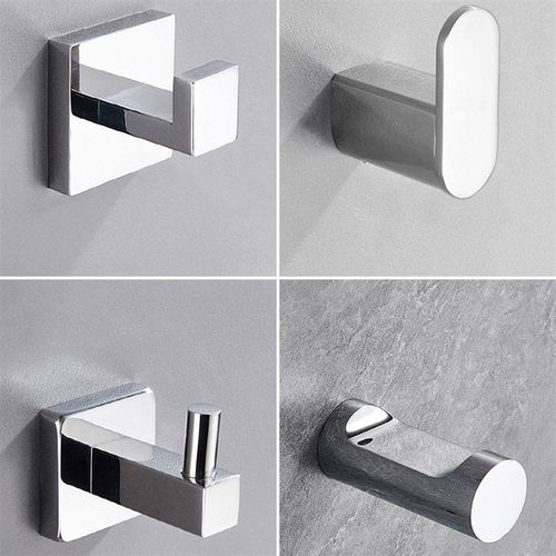 全铜挂衣钩浴室酒店卫生间衣帽钩电镀酒店厕所毛巾挂钩铜单钩