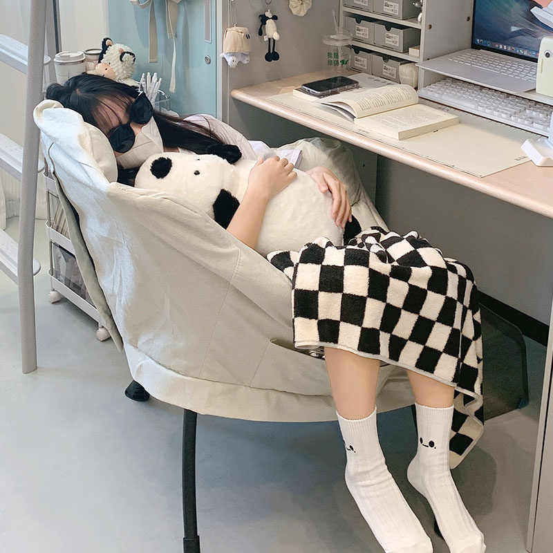 宿舍懒人椅电脑椅学生寝室卧w室女生靠背沙发椅舒服久坐靠椅大学