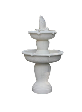 户外流水喷泉欧式雕塑鱼池庭院水景花园客厅装饰落地婚礼花园摆件