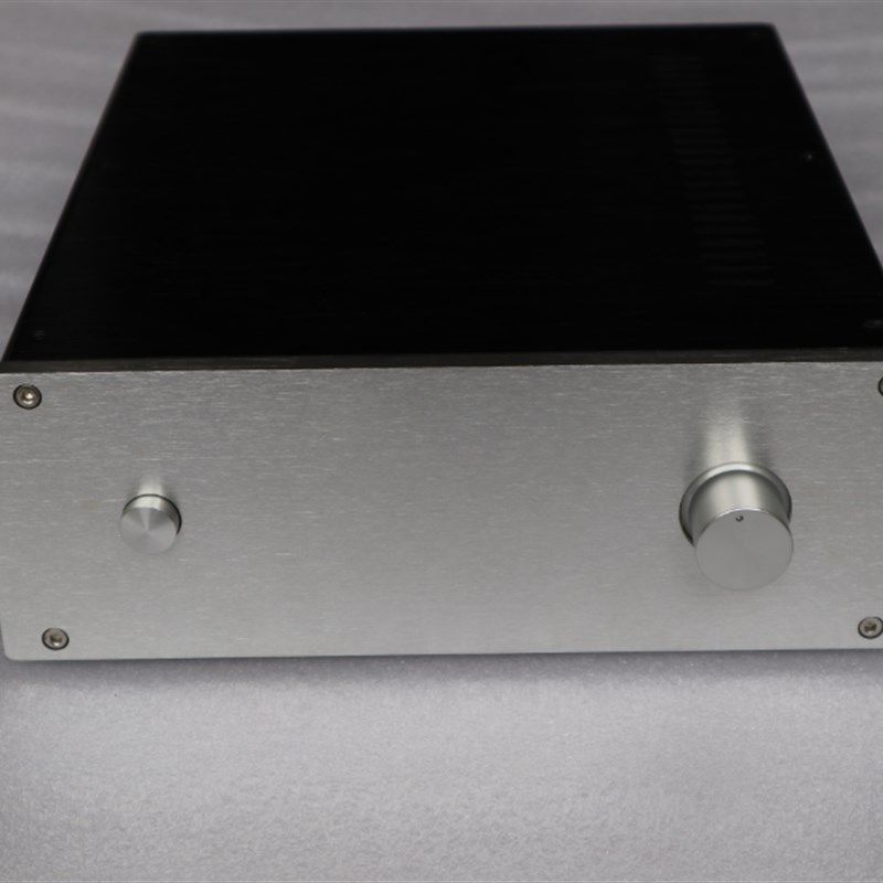 全铝功放铝合金外壳 2609 功放 前级 机箱