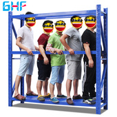 仓库置物架展示架库房重型货架储物架多层承重落地铁架子