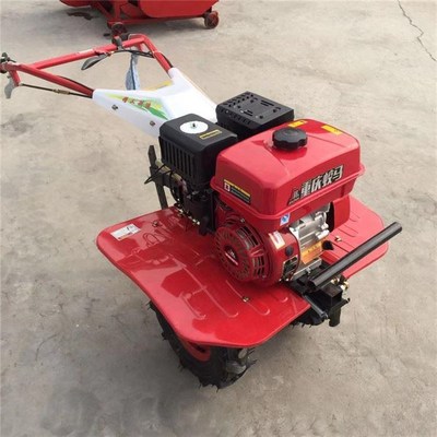 多功能松土机旋耕机 菜地除草犁地松土机 小型手扶耕地机