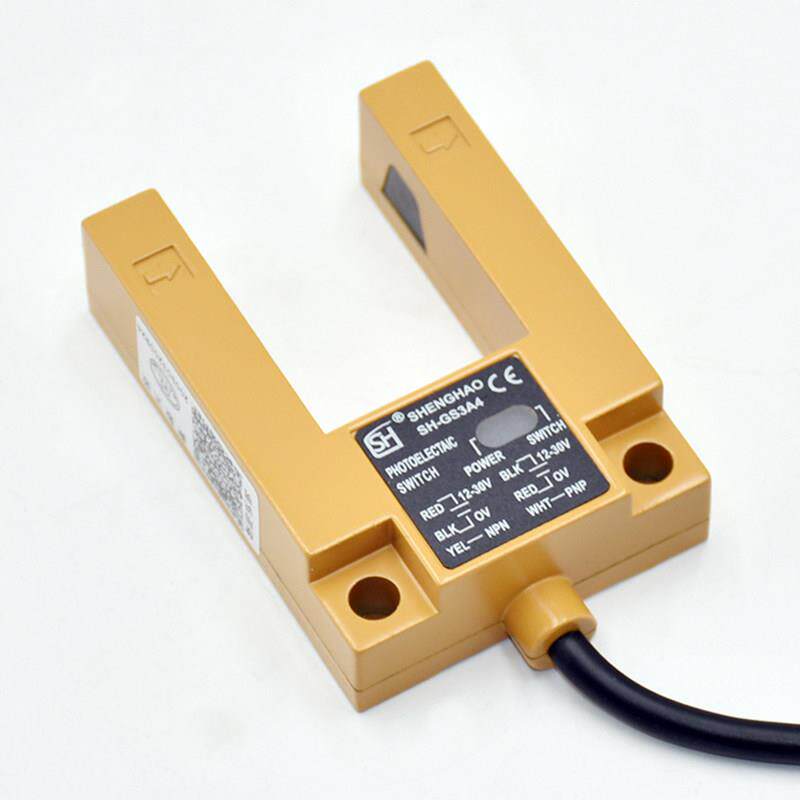 适用于沃尔沃电梯平层光电开关Sh-Gs3A4 E4 B4槽式传感器新配件