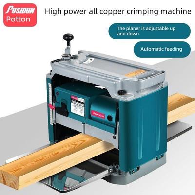 家用刨床全自动单面大功率台式电动刨床压力机小型木工刨床一体机