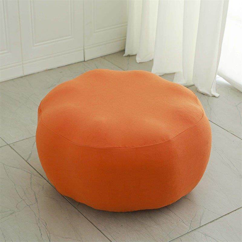 南瓜圆形脚踏套罩通用懒人蒲团坐墩榻榻米盖布防污垫巾沙发单人套,居家布艺,椅套/椅垫,淘宝优惠券,粉丝福利购,淘宝优惠卷