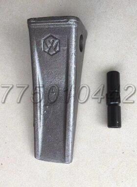 新源轮式挖掘机65 c75通用 挖机 pc60斗齿 斗肖标准耐磨型黑色