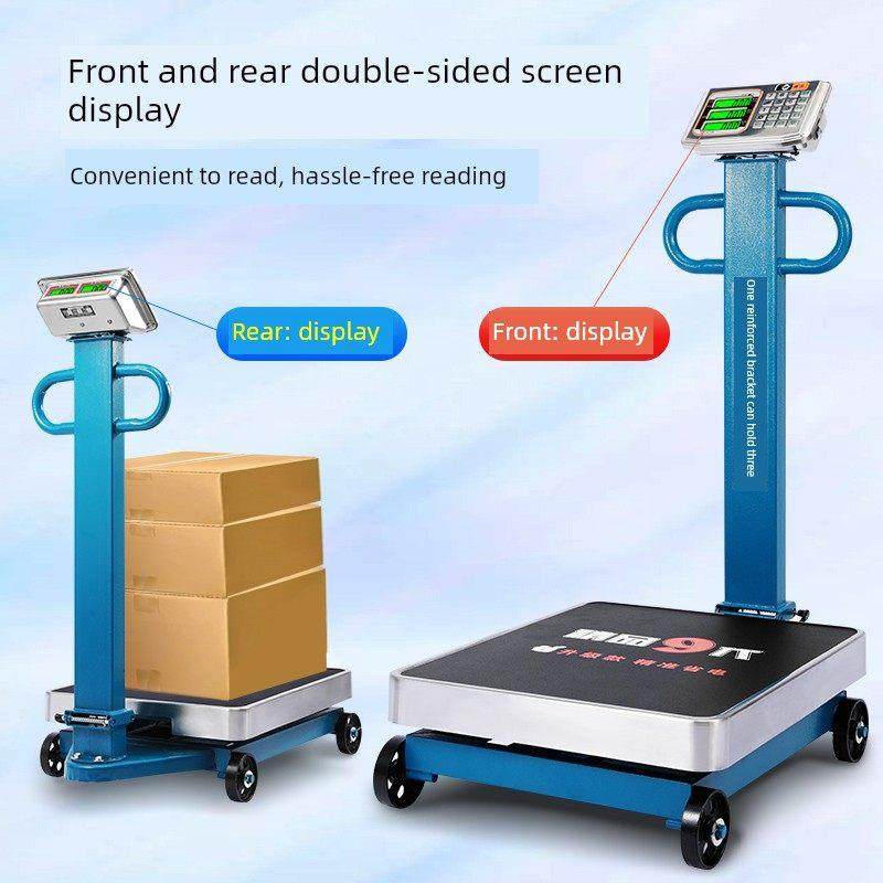 大红鹰500公斤数字秤商业台式秤地板秤带轮子300公斤货物称重秤60,厨房/烹饪用具,台秤,淘宝优惠券,粉丝福利购,淘宝优惠卷