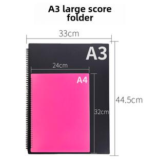 爱琴a3乐谱夹可改谱展开式钢琴琴谱夹册谱夹子歌谱曲谱文件夹古筝