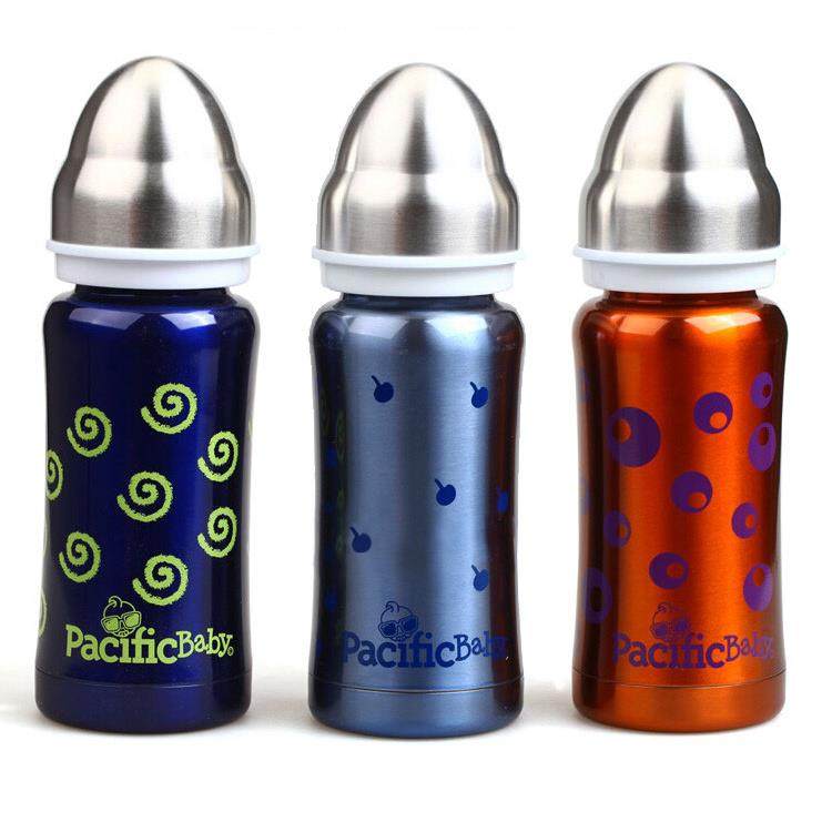 PacificBaby不锈钢 婴儿保温奶瓶宝宝喝水壶儿童吸管水杯一瓶多用,婴童用品,保温奶瓶,淘宝优惠券,粉丝福利购,淘宝优惠卷