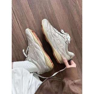 稿版本~goodbai流浪鞋女2025新款黑色芭蕾德训鞋复古运动休闲跑鞋