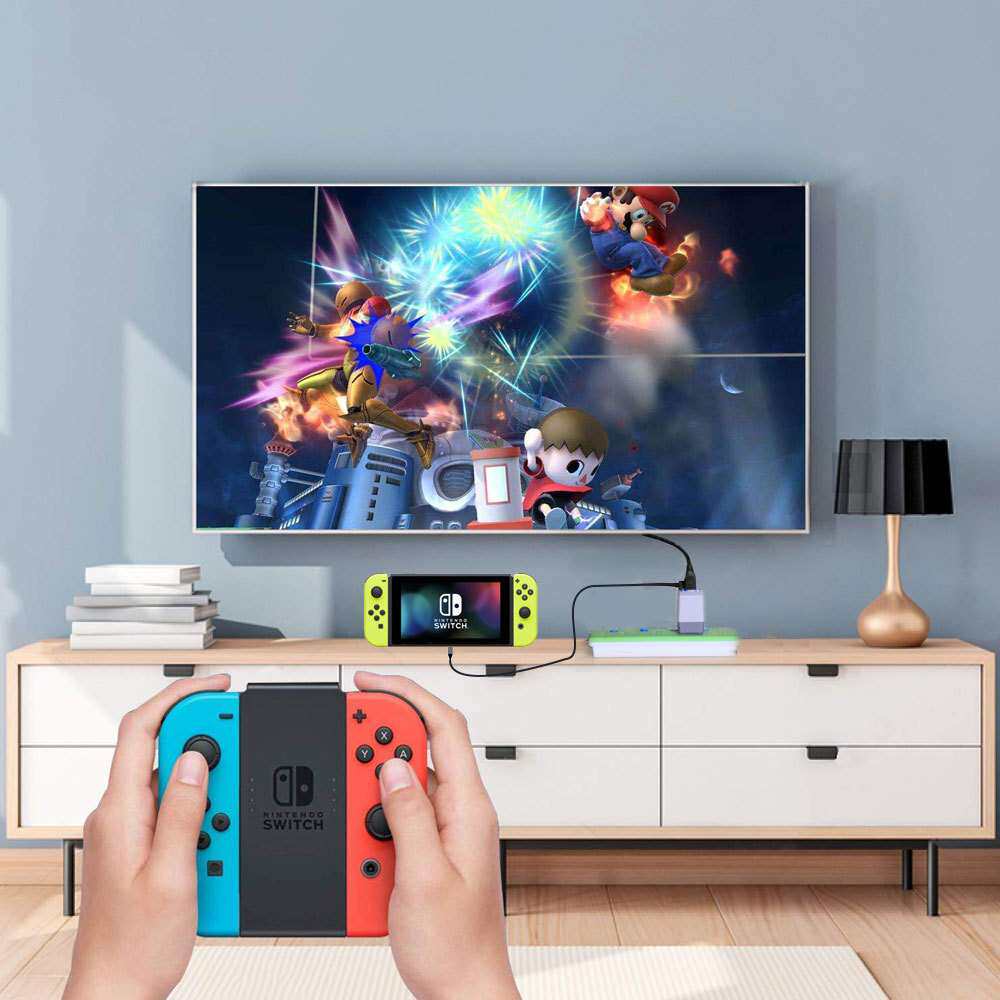 Switch火牛底座支持主机充电/切换TV模式安卓手机投屏TV转换器