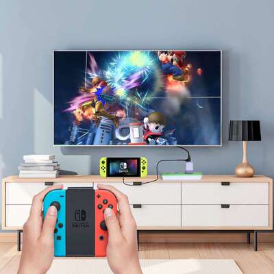 Switch火牛底座支持主机充电/切换TV模式安卓手机投屏TV转换器