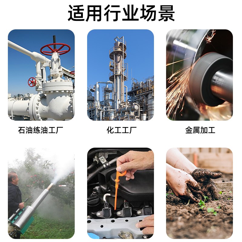 职安康耐酸碱手套溶剂实验室防化耐油污工业劳保丁腈橡胶防护家务