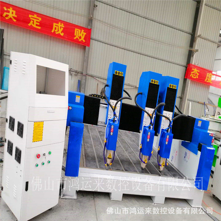 批发2030重型石材雕刻机cnc电脑数控墓碑栏板浮雕机石材数雕刻机