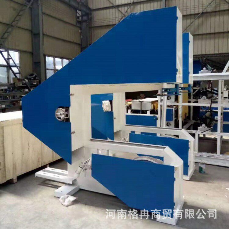 丧葬用品黄表纸切纸机 压泡烧纸裁纸机 立式带锯切纸设备 格冉