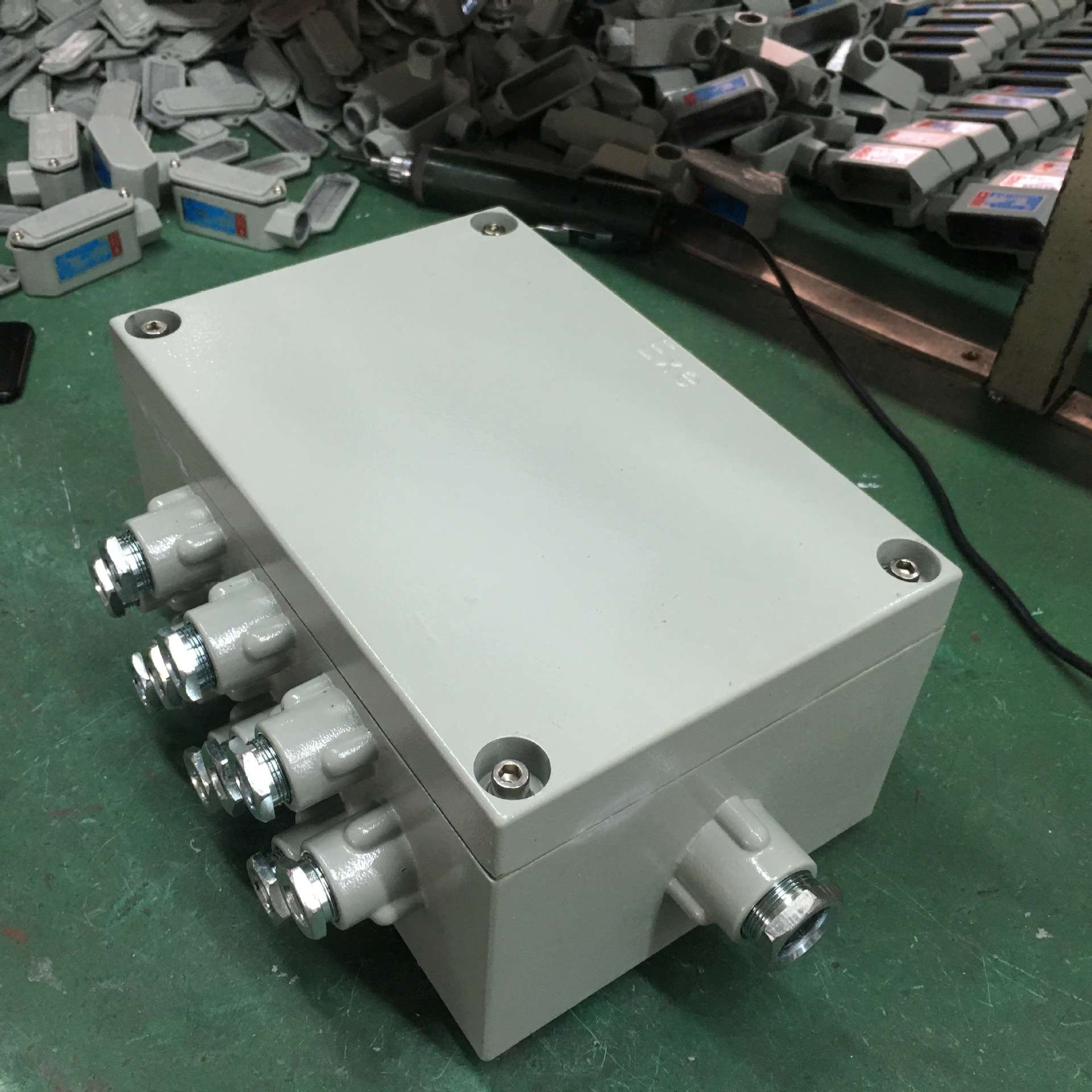 腾达防爆接线箱200*300 BJX51增安型隔爆分线箱穿线盒防爆箱壳体
