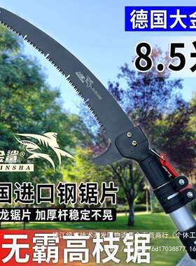 德国进口高枝锯园林高空锯修剪树枝专用锯加长伸缩修枝多功能锯子