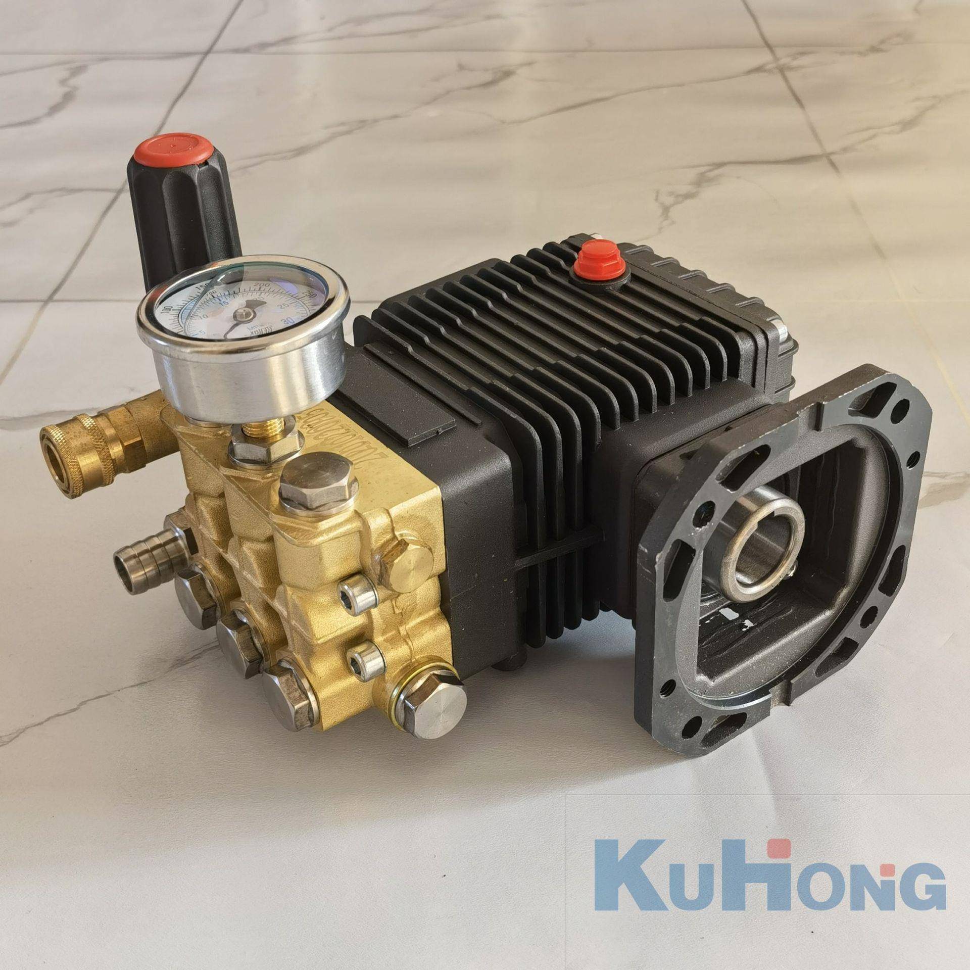 KUHONG酷泓高压水泵KH-2010C三缸柱塞泵电动高压清洗机直驱