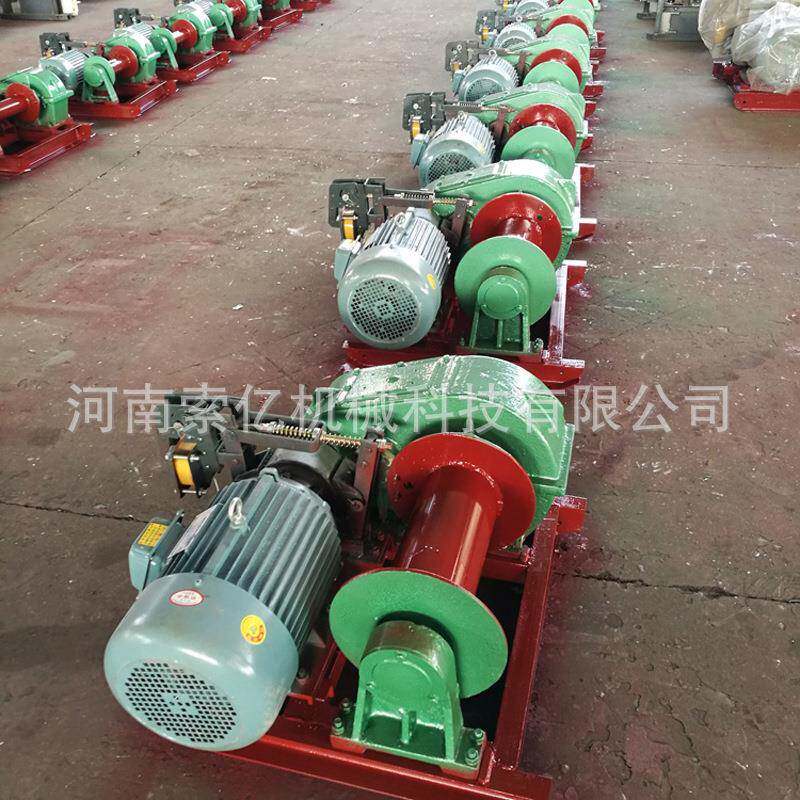 矿用提升式卷钢丝绳卷扬机J5JM8JM10速JMFKBM慢卷扬机电磁快速扬