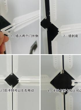 简易现OLZ衣柜简约代经济型组装塑料单小仿实橱木板式布人衣宿舍