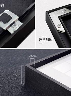 PRS古风卧装饰中画组合室床头户挂画小众艺术黑色卡纸摆画入玄关