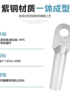 铜鼻子接线端子头DT-03/44116/5/5/70/95/120/150/2185/1240/300.