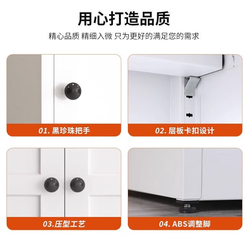 昭简书架书柜落地防尘带门收纳展示铁艺柜子一体靠墙钢制玻璃门书